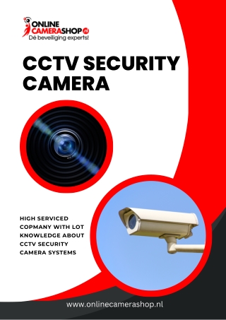 CCTV security camera