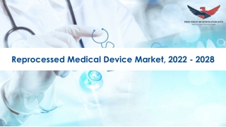 Reprocessed Medical Device Market Demand 2022-28