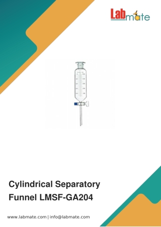 Cylindrical-Separatory-Funnel