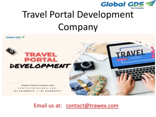 Travel Portal Development Company
