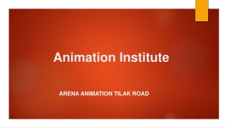 Animation Institute - Arena Animation Tilak Road