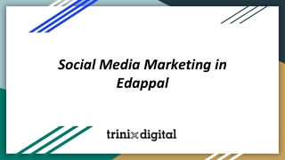 Social Media Marketing in Edappal