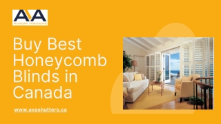 Buy Best Honeycomb Blinds in Canada