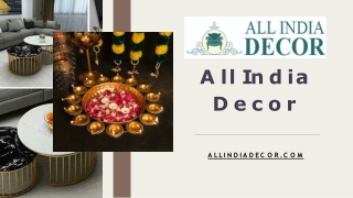Buy Home Decor Products Online| All India Decor