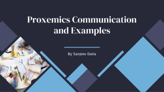 Proxemics Communication and Examples