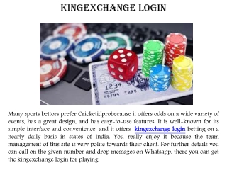 Kingexchange Login