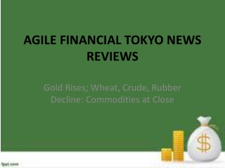 AGILE FINANCIAL TOKYO NEWS REVIEWS