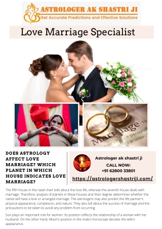Love Marriage Specialist | Call Now |  918894357805