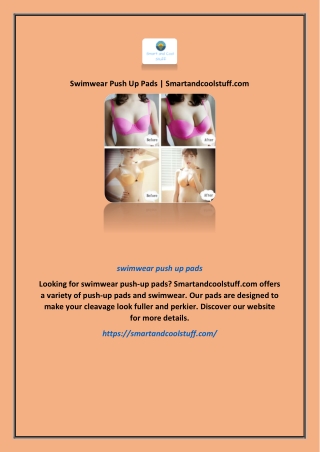 Swimwear Push Up Pads | Smartandcoolstuff.com