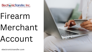 Firearm Merchant Account