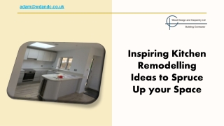 Inspiring Kitchen Remodelling Ideas to Spruce Up your Space