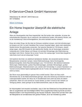 E Service Check GmbH Hannover (1)