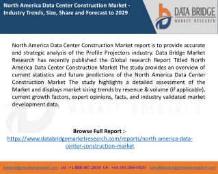 North America Data Center Construction Market report