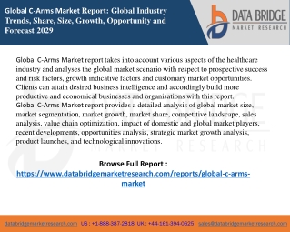 C-Arms Market report
