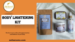 Body Lightening kit