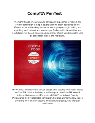 CompTIA Courses Online - CompTIA A  Certification In India