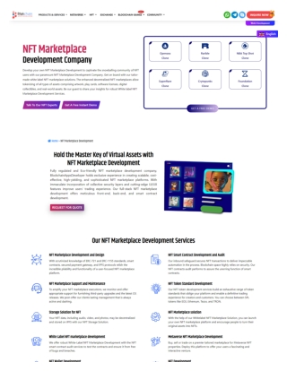 NFT Marketplace Development Company - BlockchainAppsDeveloper