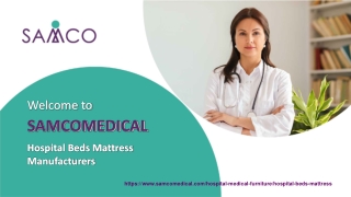 Hospital Beds Mattress Manufacturers