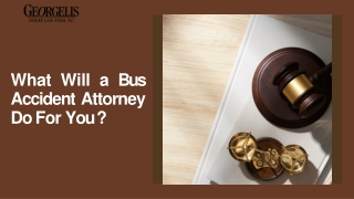 What Will a Bus Accident Attorney Do For You