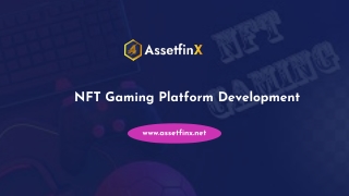 NFT Gaming Platform Development