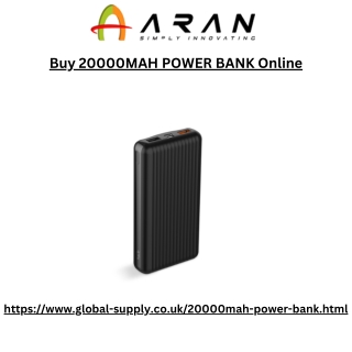 20000mah power bank