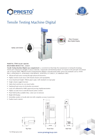 Best tensile strength tester Manufacturers & supplier