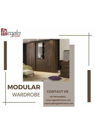 Modular Wardrobe design | Regalokitchens