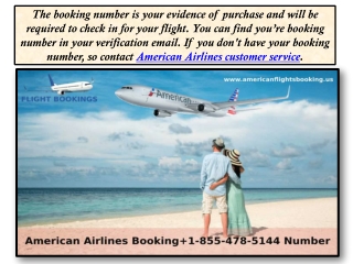 American Airlines Ticket Booking Number