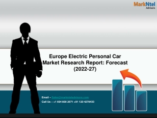 Europe Electric Personal Car Market 2022