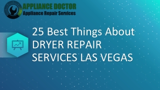 25 Best Things about Dryer Repair Services Las Vegas