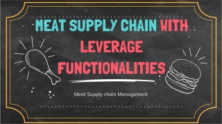 Meat supply chain