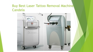 Buy Best Laser Tattoo Removal Machine  Candela