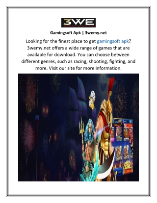 Gamingsoft Apk