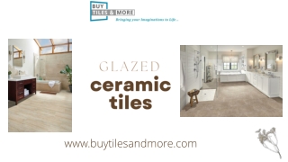 Glazed ceramic tiles
