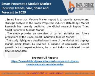 Smart Pneumatic Module Market
