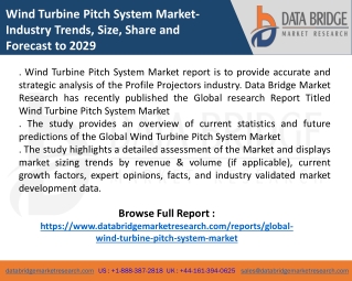 Wind Turbine Pitch System Market