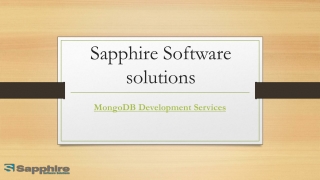 MongoDB Development Services