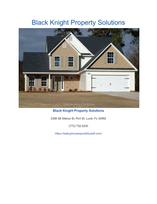 Black Knight Property Solutions