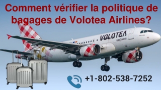 Comment savoir si bagage en soute Volotea ?