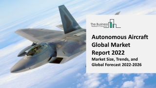 Autonomous Aircraft Market Report 2023 | Insights, Analysis, And Forecast 2032