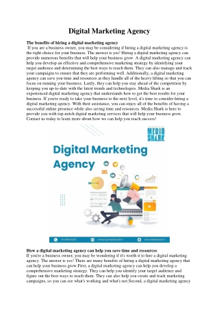 Digital Marketing Agency