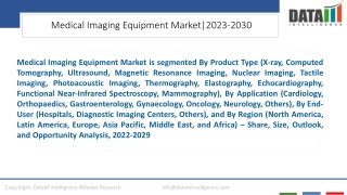 Medical Imaging Equipment Market Competitive Landscape 2023-2030
