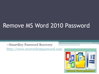 How to Remove Microsoft Word Password