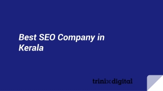 Best SEO Company in Kerala
