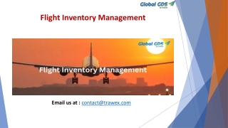 Flight Inventory Management