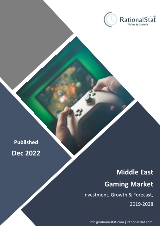 Middle East Gaming Market | RationalStat