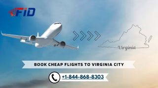 Book Cheap Flights to Virginia City
