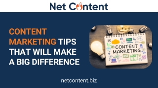 content marketing tips that will make a big difference