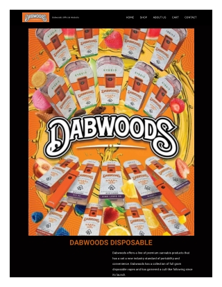 Dabwoods Disposable | Dabwoods Official Website | Dabwoods