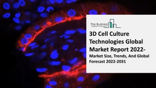 3D Cell Culture Technologies Market Growth Trajectory, Key Drivers And Trends
